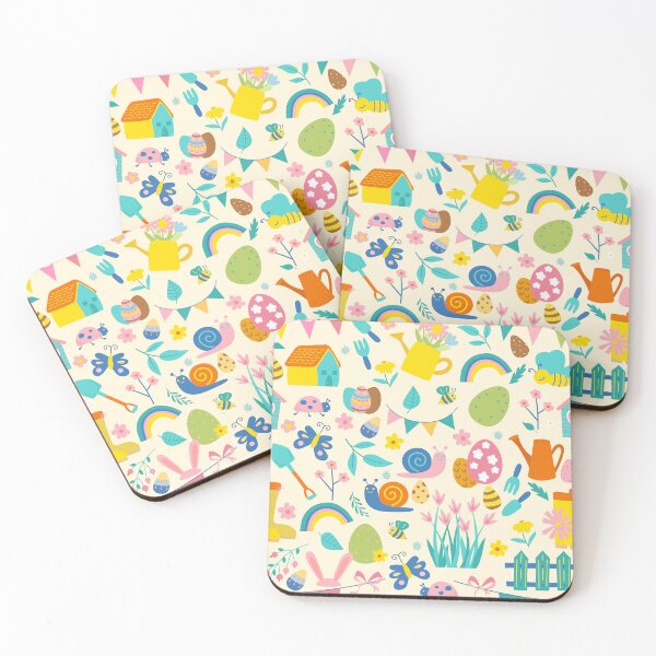 Item preview, cottagecore easter snails bugs bee garden designed and sold by Gossip Rag.