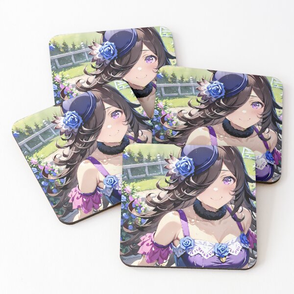 Item preview, Rice Shower Uma Musume Garden Racetrack Sunshine Blue Roses designed and sold by mildaclairmo.