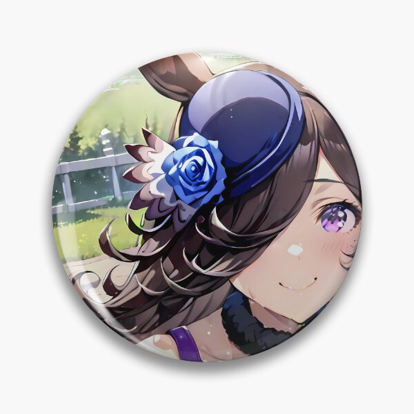 Item preview, Rice Shower Uma Musume Garden Racetrack Sunshine Blue Roses designed and sold by mildaclairmo.