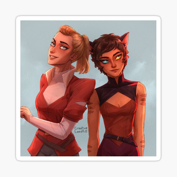 Item preview, Flirty Catradora designed and sold by create-landfill.