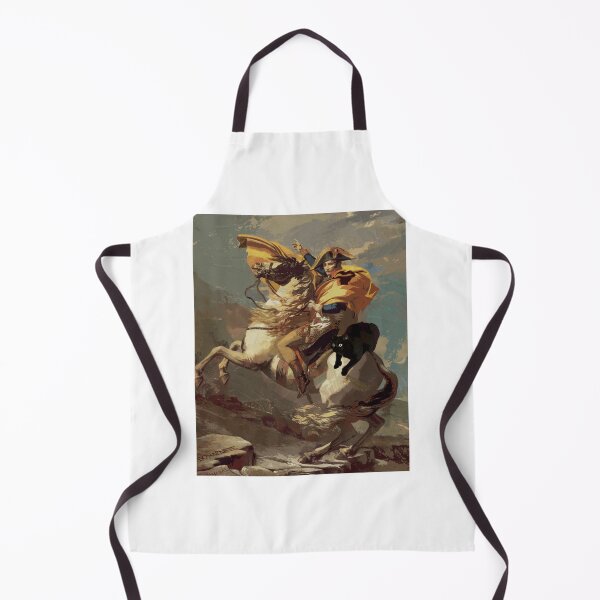 Item preview, Kuro Kitty in Art History: Napoleon & Shoyu Crossing the Alps after David designed and sold by NowellM.
