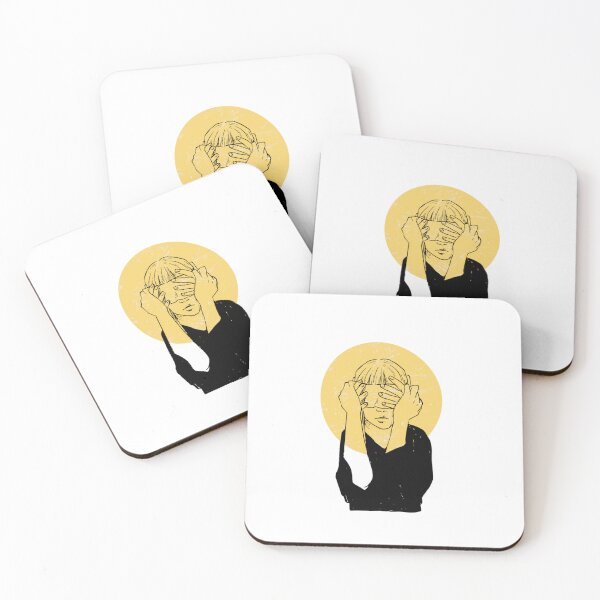 Item preview, Minimal Aesthetic Girl with Golden Sun designed and sold by “KPLN Designs.