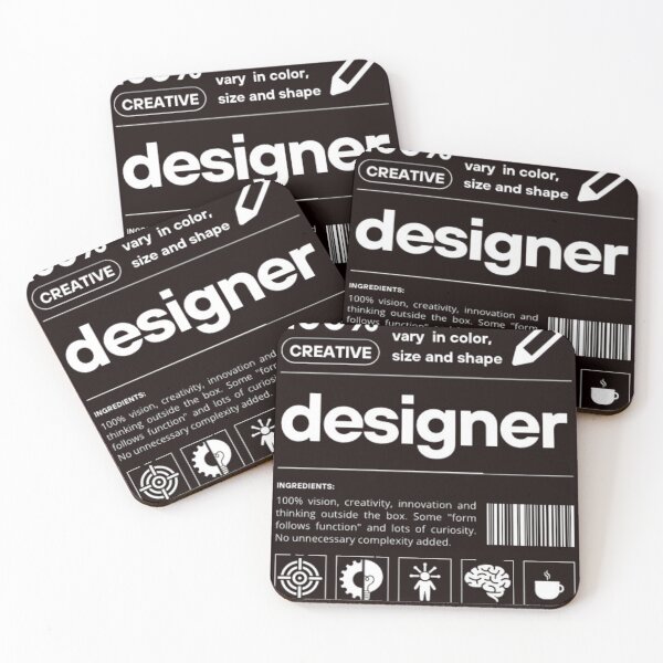 Item preview, Creativity Label: 100% Designer 2 designed and sold by Retro Shinobi.