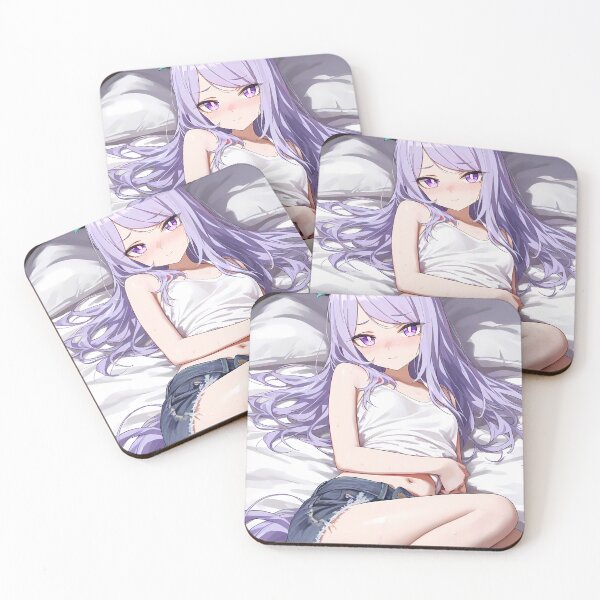 Item preview, Mejiro Mcqueen Uma Musume Cozy Lavender Resting Pillow Night designed and sold by mildaclairmo.