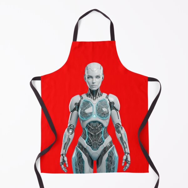 Item preview, Future AI Android - Cybernetic Female Bionic Robot designed and sold by ChaosModeArt.