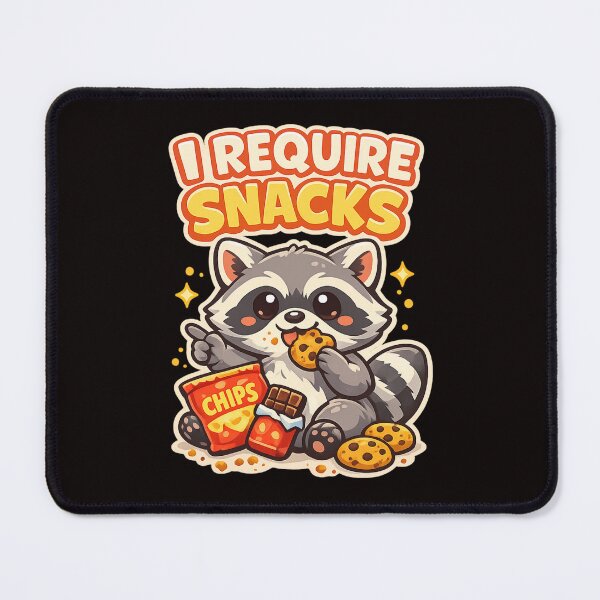Item preview, I REQUIRE SNACKS. designed and sold by FrameFlow.