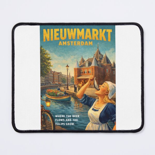Item preview, Nieuwmarkt Amsterdam De Waag Canal and Dutch Herring Tradition designed and sold by Aryabek.