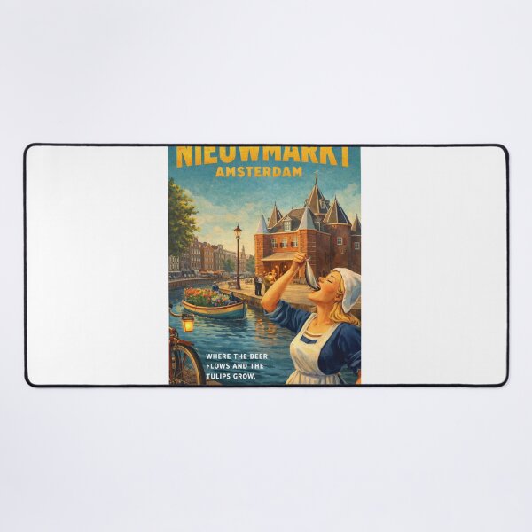 Item preview, Nieuwmarkt Amsterdam De Waag Canal and Dutch Herring Tradition designed and sold by Aryabek.
