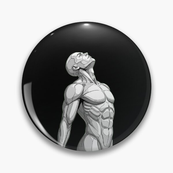 Item preview, Anatomical Android Study - Masculine Cybernetic Figure Art. designed and sold by ChaosModeArt.