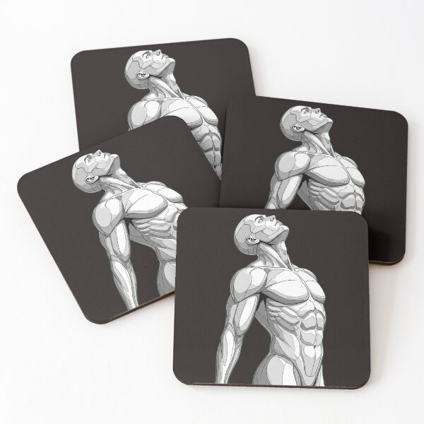 Item preview, Anatomical Android Study - Masculine Cybernetic Figure Art. designed and sold by ChaosModeArt.