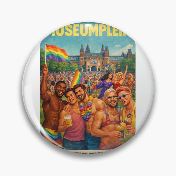 Item preview, Museumplein Amsterdam Pride Festival and Rijksmuseum  WorldPride Celebration designed and sold by Aryabek.