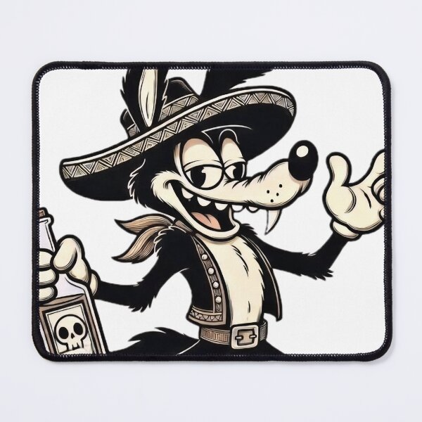 Item preview, El Lobo Baracho designed and sold by Graffiti-Riot.
