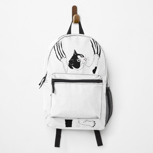 Item preview, “Jumping Black Cat Silhouette” designed and sold by “KPLN Designs.