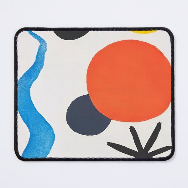 Item preview, Abstract Surreal Shapes Inspired by Joan Miró – Minimalist Colorful Modern Art designed and sold by Bondira-Spono.