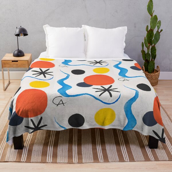 Item preview, Abstract Surreal Shapes Inspired by Joan Miró – Minimalist Colorful Modern Art designed and sold by Bondira-Spono.