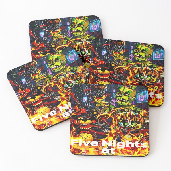 Item preview, Five Nights at Freddy's Cyberpunk designed and sold by DeBrainstore.