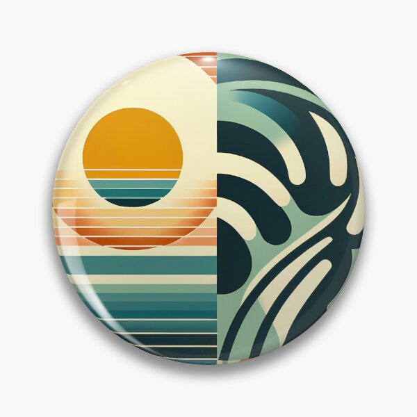Item preview, Sol geométrico y monstera abstracto designed and sold by InkSmithery.