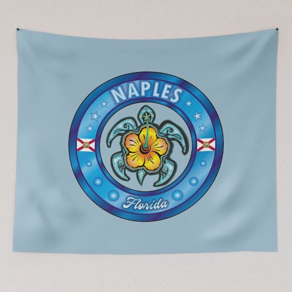 Item preview, Naples Florida sea turtle hibiscus designed and sold by studioss76.