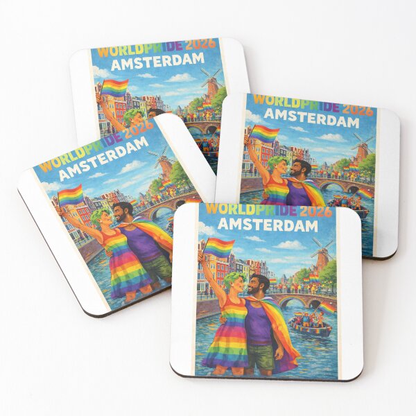 Item preview, WorldPride 2026 Amsterdam Canal Celebration designed and sold by Aryabek.