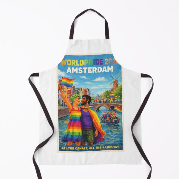 Item preview, WorldPride 2026 Amsterdam Canal Celebration designed and sold by Aryabek.