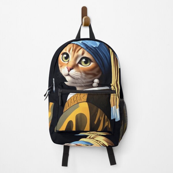 Item preview, Cat with a pearl earring. In the style of Jan Vermeer. designed and sold by Natalia-Vlad.