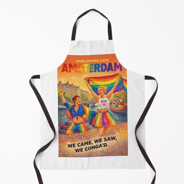 Item preview, WorldPride 2026 Amsterdam Canal Pride Celebration Netherlands designed and sold by Aryabek.