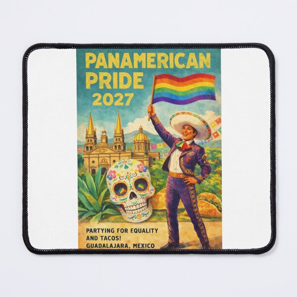 Item preview, PanAmerican Pride 2027 Guadalajara Mexico Mariachi Pride Festival designed and sold by Aryabek.
