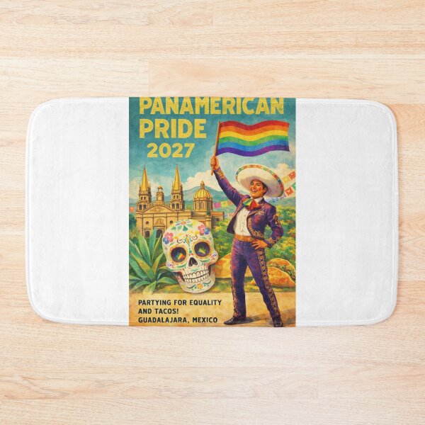 Item preview, PanAmerican Pride 2027 Guadalajara Mexico Mariachi Pride Festival designed and sold by Aryabek.
