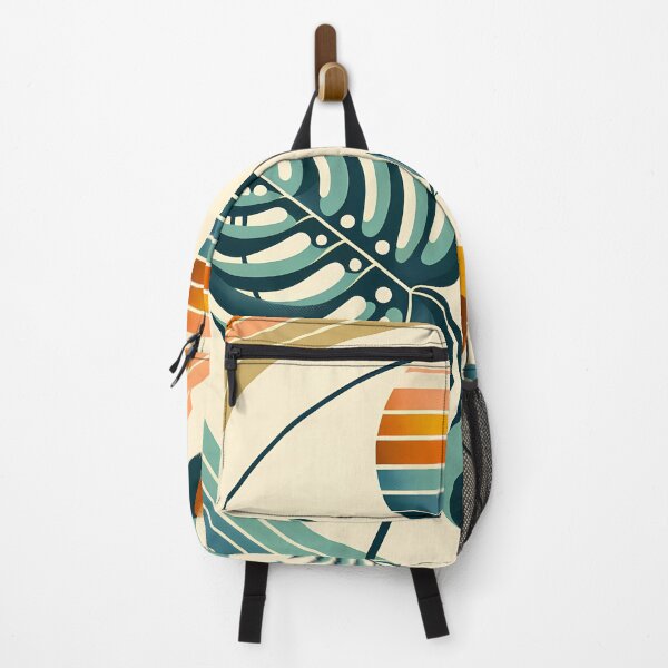 Item preview, Abstract Botanical Sun and Tropical Leaves designed and sold by InkSmithery.