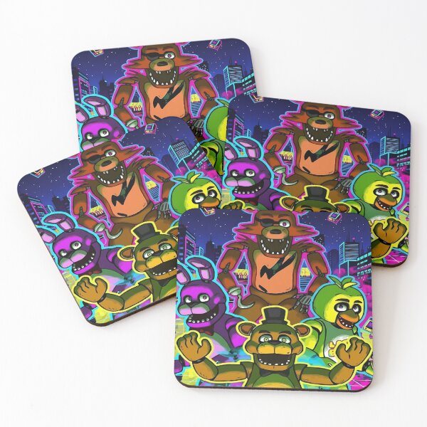 Item preview, Five Nights at Freddy's Retro City Art designed and sold by DeBrainstore.