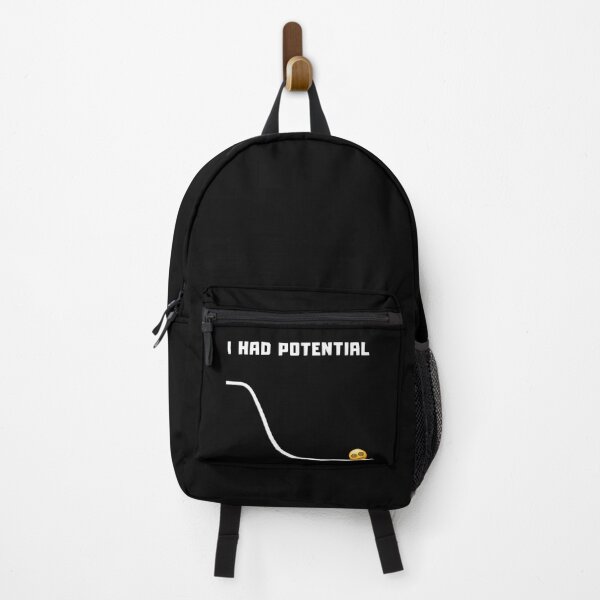 Item preview, I Had Potential – Dizzy Emoji Meme Minimalist Humor Design designed and sold by CyrilloArt.