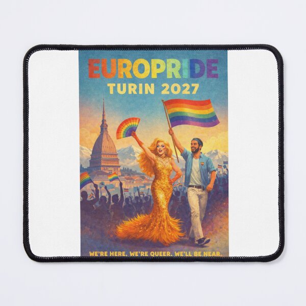 Item preview, EuroPride 2027 Turin Italy Pride Parade Celebration designed and sold by Aryabek.