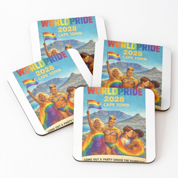Item preview, WorldPride 2028 Cape Town Table Mountain Pride Celebration designed and sold by Aryabek.