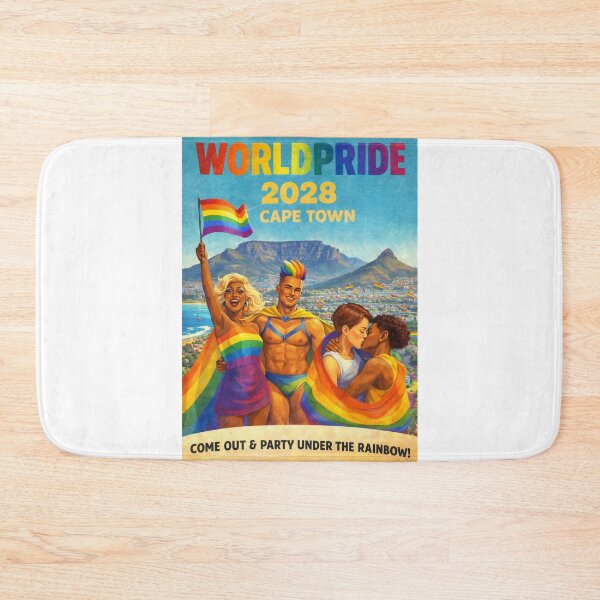 Item preview, WorldPride 2028 Cape Town Table Mountain Pride Celebration designed and sold by Aryabek.