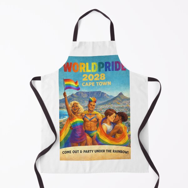 Item preview, WorldPride 2028 Cape Town Table Mountain Pride Celebration designed and sold by Aryabek.