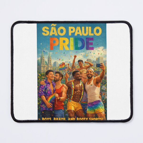 Item preview, São Paulo Pride Brazil LGBTQ Parade Celebration designed and sold by Aryabek.