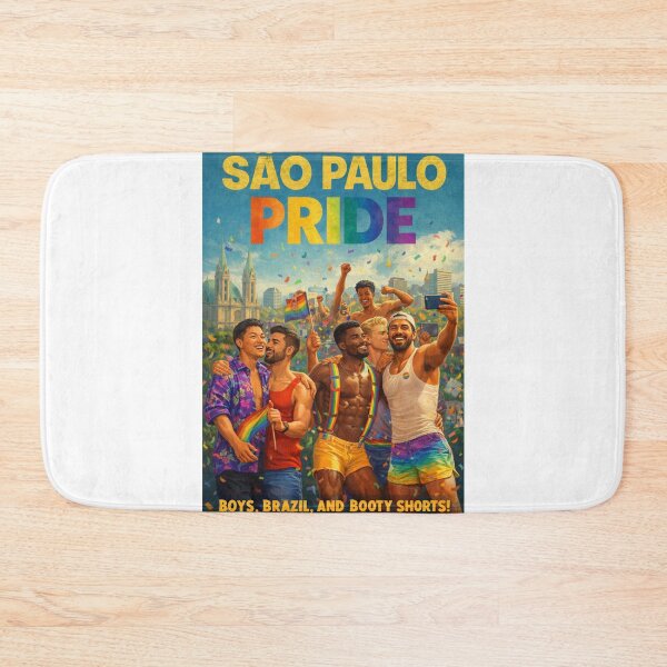 Item preview, São Paulo Pride Brazil LGBTQ Parade Celebration  designed and sold by Aryabek.