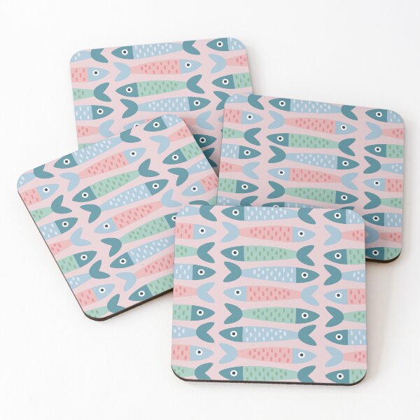 Item preview, Pastel sardines  designed and sold by FatBirdie.