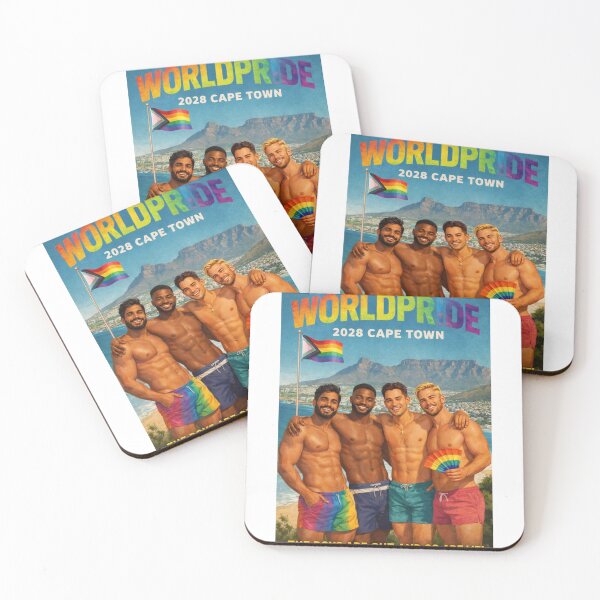 Item preview, WorldPride 2028 Cape Town Table Mountain Beach Pride Celebration designed and sold by Aryabek.