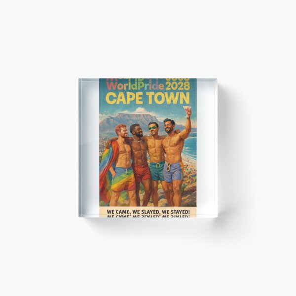 Item preview, WorldPride 2028 Cape Town Pride LGBTQ South Africa designed and sold by Aryabek.