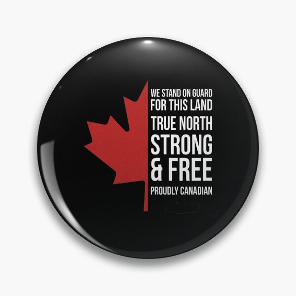 Item preview, Canada Flag Maple Leaf - True North Strong and Free Patriotic Design designed and sold by PowerKanjiFit.