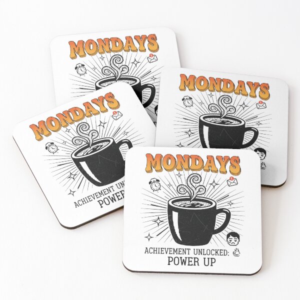 Item preview, Monday Coffee designed and sold by LessSugar.