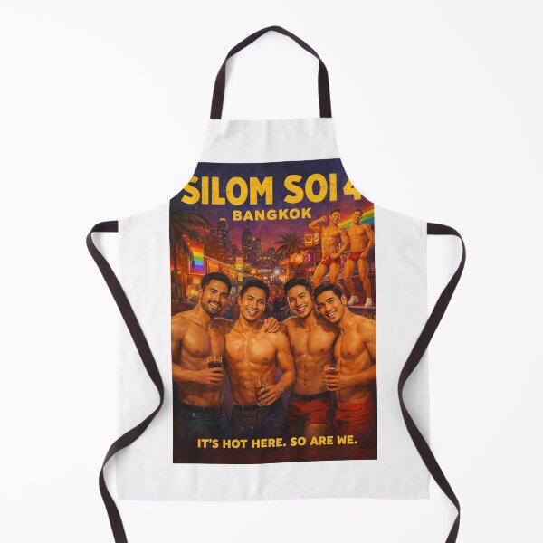 Item preview, Silom Soi 4 Bangkok Thailand Nightlife Gay District designed and sold by Aryabek.