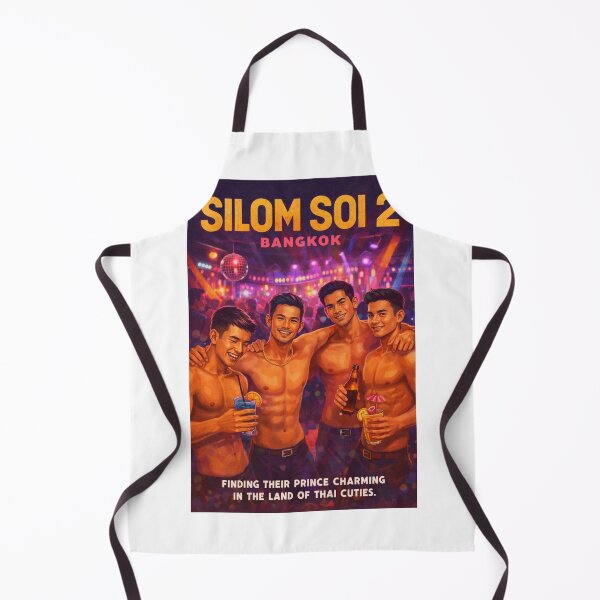 Item preview, Silom Soi 2 Bangkok Thailand Nightclub District Gay Scene designed and sold by Aryabek.