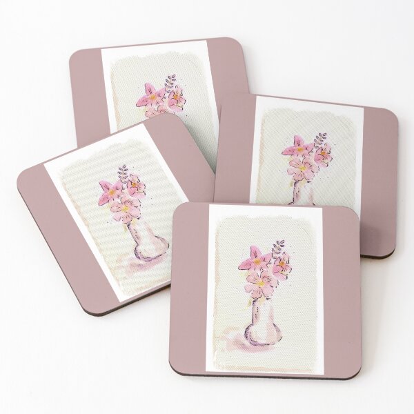 Item preview, Pink flowers designed and sold by carrinajh.