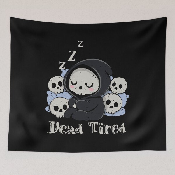 Item preview, Dead Tired - Death Sleeping designed and sold by loobsart.