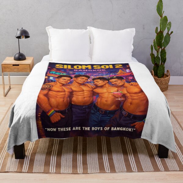 Item preview, Silom Soi 2 Bangkok Thailand Neon Club Night Gay Scene designed and sold by Aryabek.