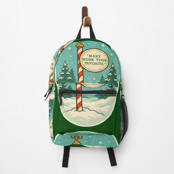 Item preview, Make Work Your Favorite (North Pole) designed and sold by Normbot2000.