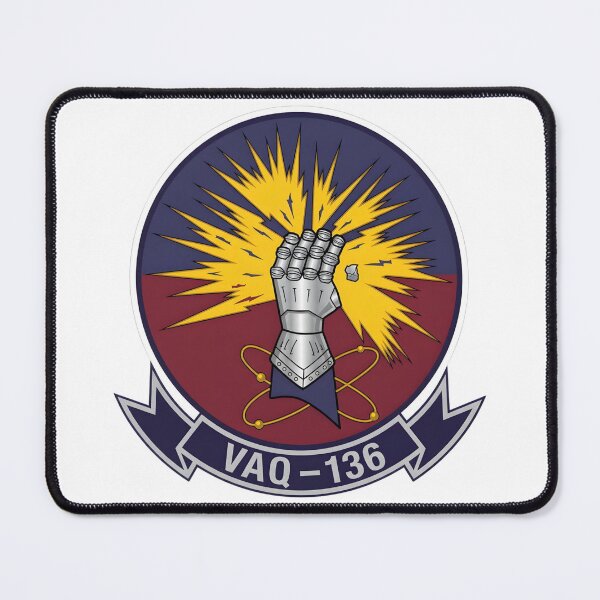 Item preview, VAQ-136 Gauntlets Squadron Official Emblem designed and sold by CharlieDesings.