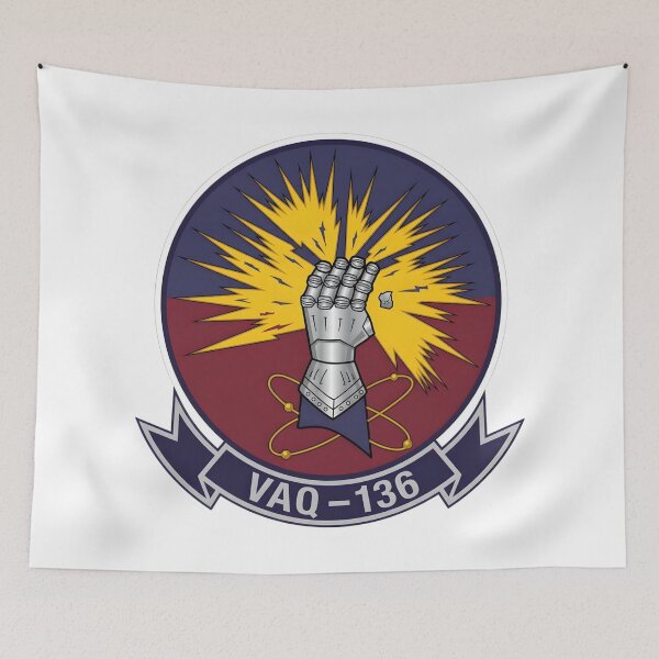 Item preview, VAQ-136 Gauntlets Squadron Official Emblem designed and sold by CharlieDesings.